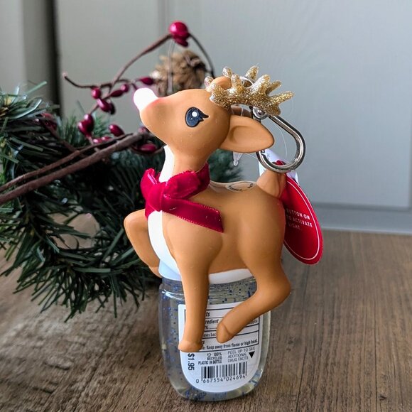 🦌 Bath & Body Works Reindeer PocketBac Holder NWT - Picture 4 of 4